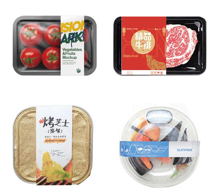 旭田運用于預制菜行業包裝樣例